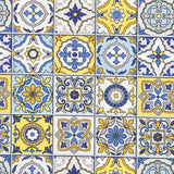 Toalha Anti Nódoas Mosaico Amarelo - Ribes y Casals