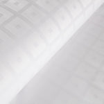 Mantel Damasco Cuadro Blanco - Ribes y Casals