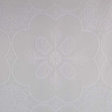 Mantel Damasco Floral Blanco - Ribes y Casals