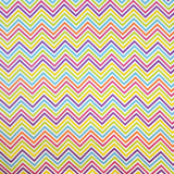 Toalha de Mesa Resinada Zig Zag Amarelo - Ribes y Casals