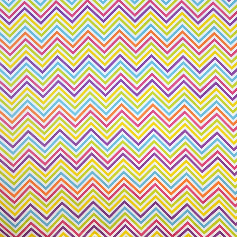 Toalha de Mesa Resinada Zig Zag Amarelo - Ribes y Casals