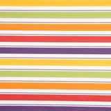 Tecido Toalha Anti-Manchas Aramis Multi Riscas Azul - Ribes y Casals