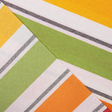 Tecido Toalha Anti-Manchas Aramis Multi Riscas Azul - Ribes y Casals