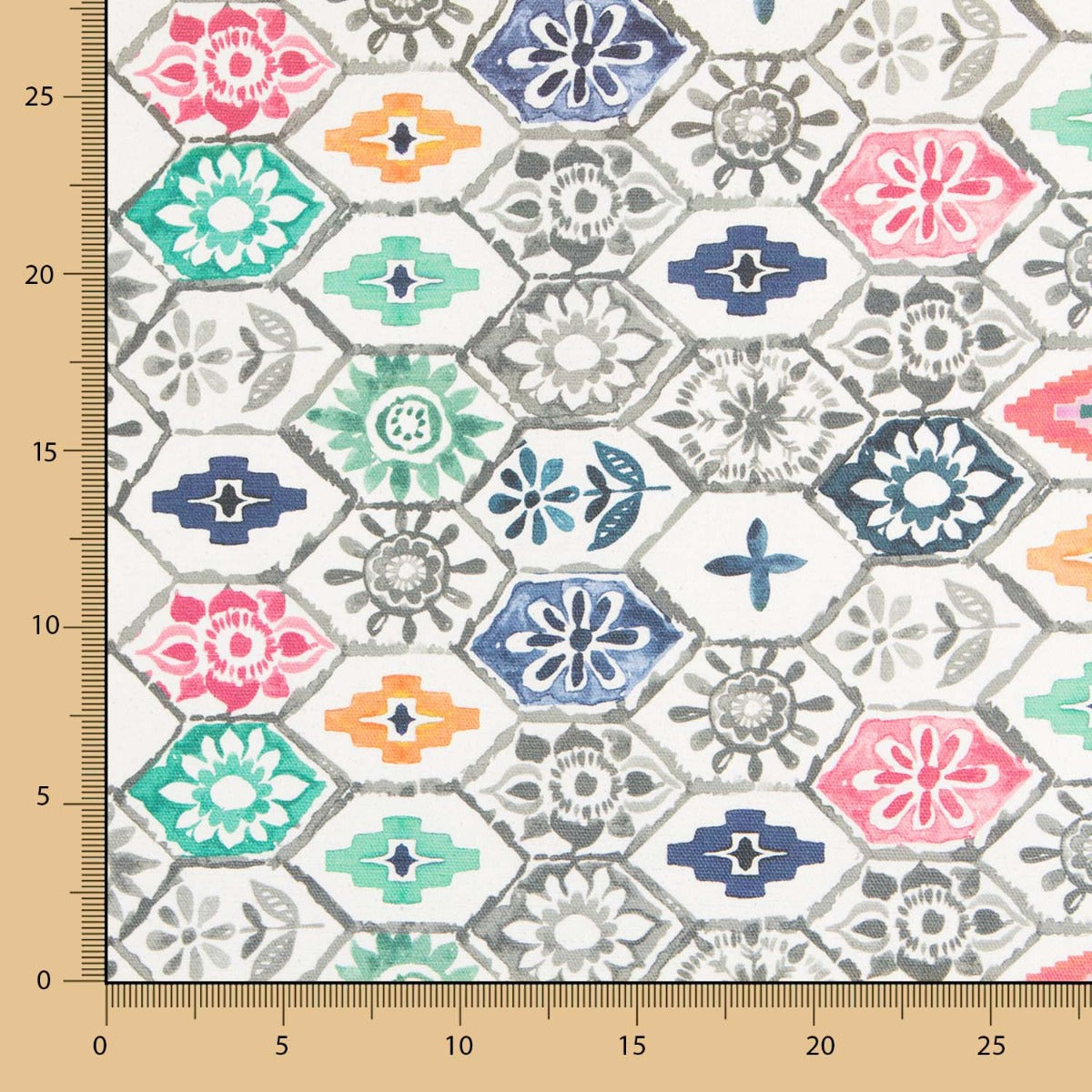 Toalha de mesa Anti-Manchas Geométrica Asteca - Ribes y Casals