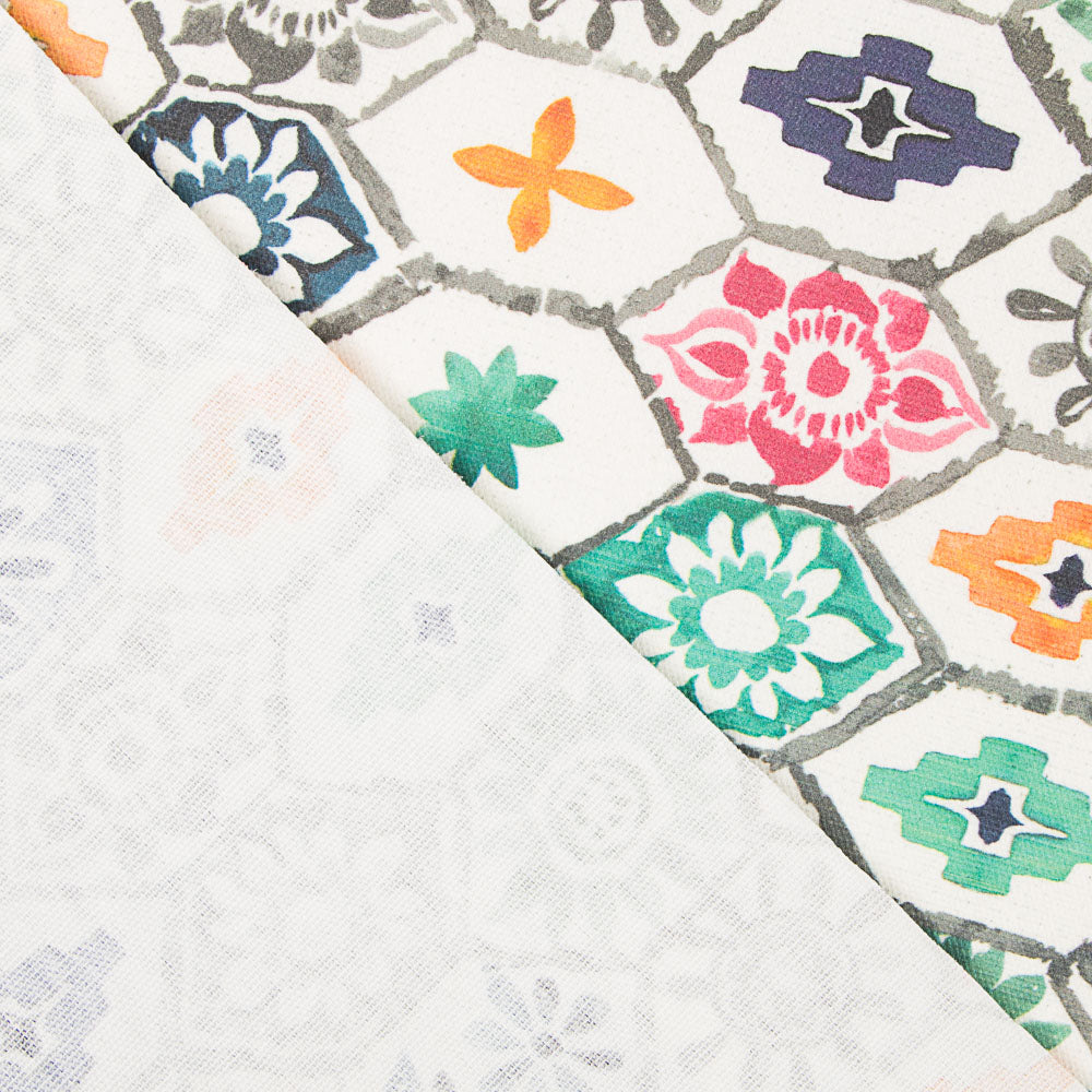 Toalha de mesa Anti-Manchas Geométrica Asteca - Ribes y Casals