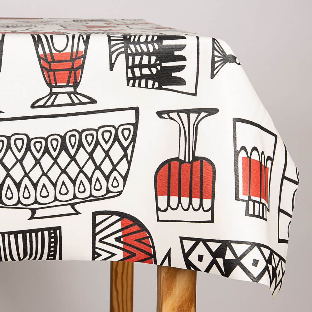 Toalha de Mesa Anti-Manchas Vermelha Baccarat - Ribes y Casals