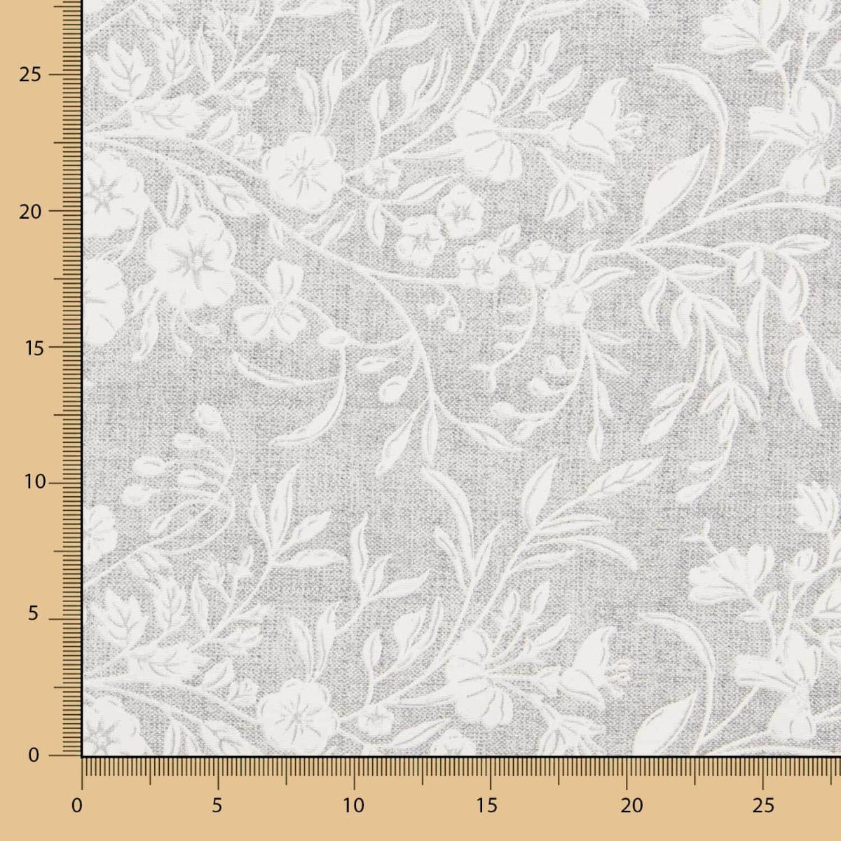 Toalha de Mesa Anti-Manchas Botânico Cinza - Ribes y Casals