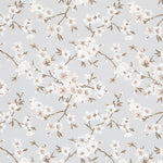 Toalha de Mesa Anti Manchas Flor Japão Cinza - Ribes y Casals