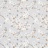 Toalha de Mesa Anti Manchas Flor Japão Cinza - Ribes y Casals