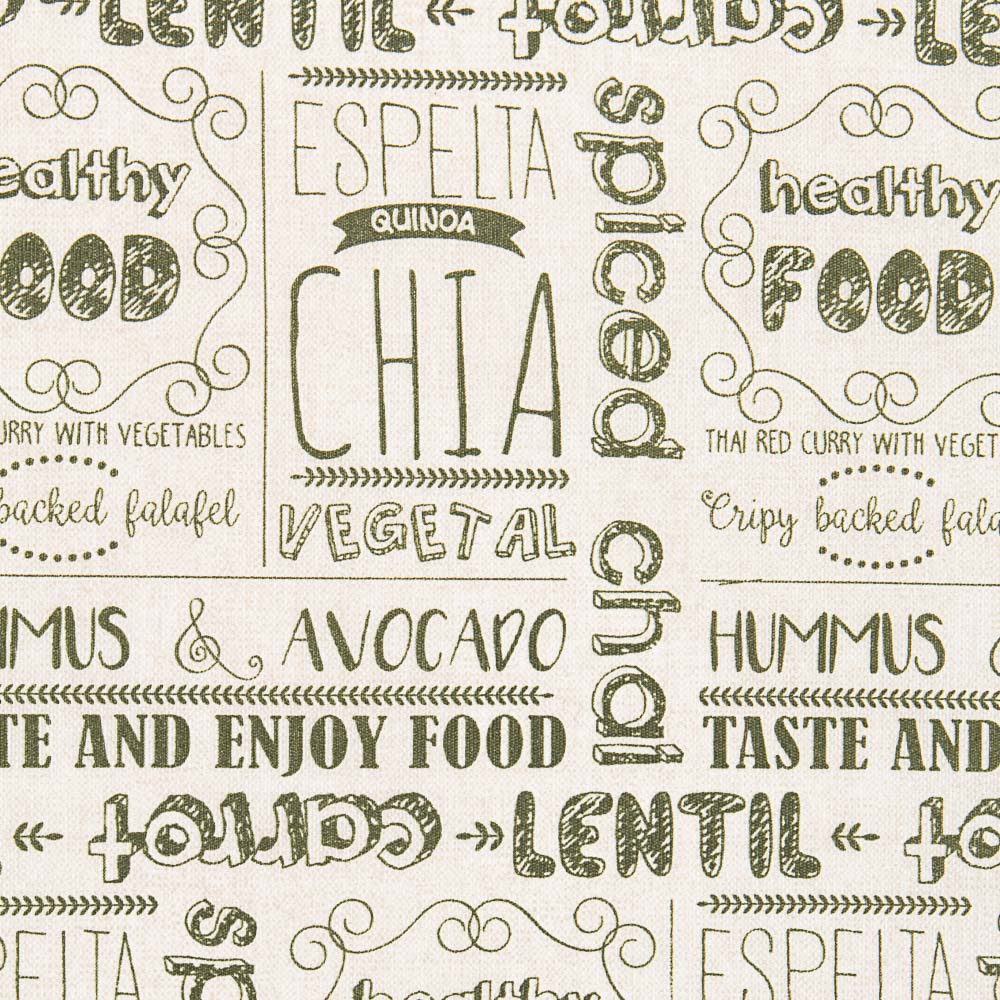 Toalha Anti Manchas Heathy Food - Ribes y Casals