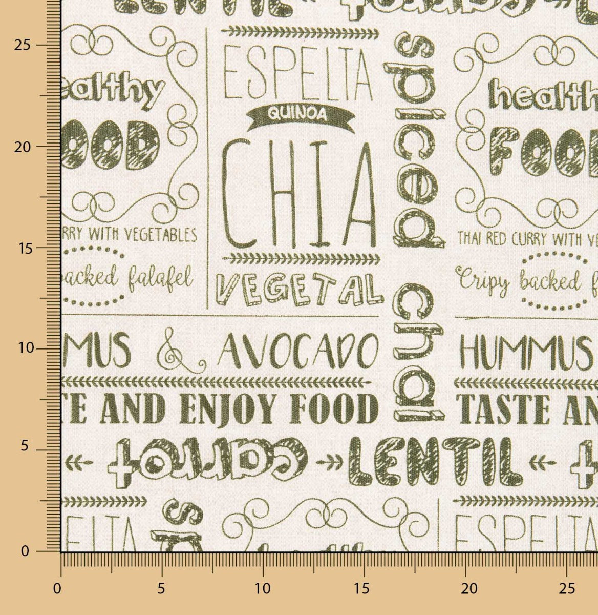 Toalha Anti Manchas Heathy Food - Ribes y Casals