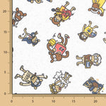 Toalha de Mesa Anti-Manchas Kukuxumusu Branco - Ribes y Casals