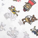 Toalha de Mesa Anti-Manchas Kukuxumusu Branco - Ribes y Casals