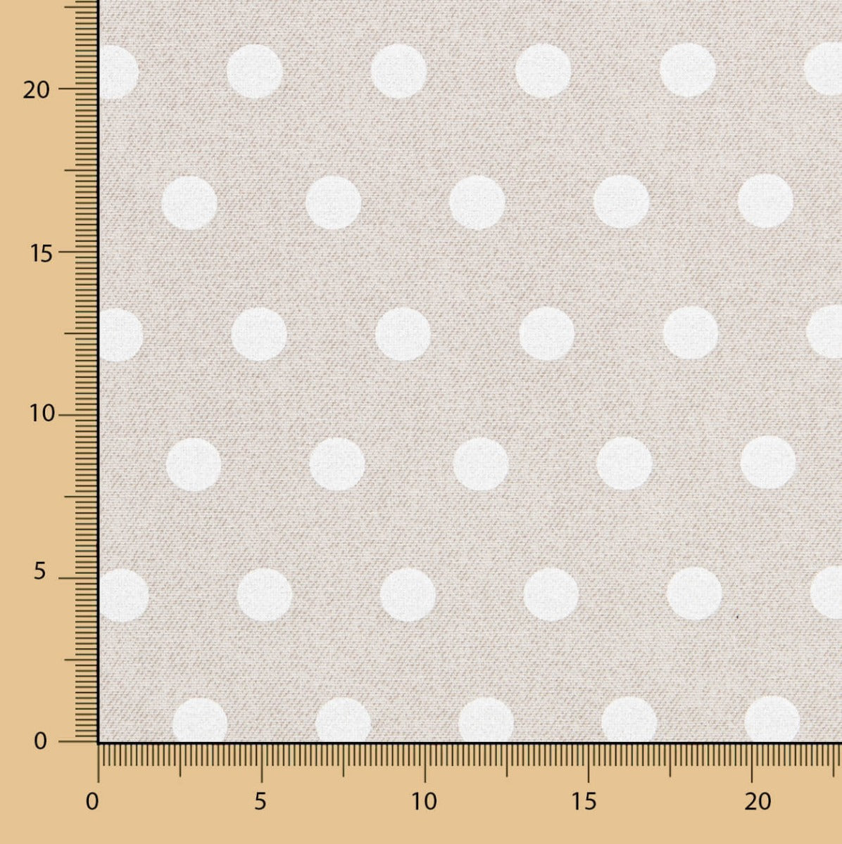 Toalha de Mesa Anti-Manchas Bolinhas Pedra - Ribes y Casals