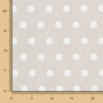 Toalha de Mesa Anti-Manchas Bolinhas Pedra - Ribes y Casals