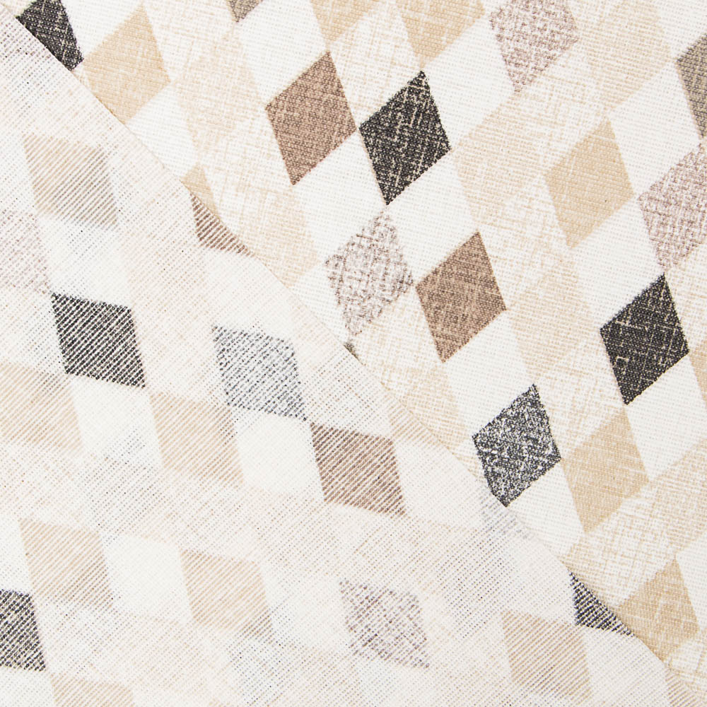 Toalha Anti Manchas Mosaico Bege - Ribes y Casals