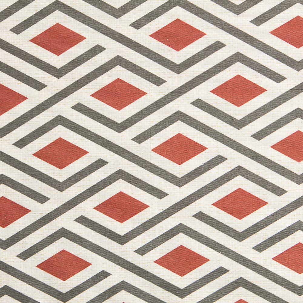 Toalha de Mesa Anti-Mancha Losangos Garnet - Ribes y Casals