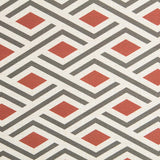 Toalha de Mesa Anti-Mancha Losangos Garnet - Ribes y Casals