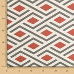 Toalha de Mesa Anti-Mancha Losangos Garnet - Ribes y Casals