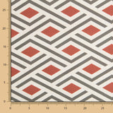 Toalha de Mesa Anti-Mancha Losangos Garnet - Ribes y Casals