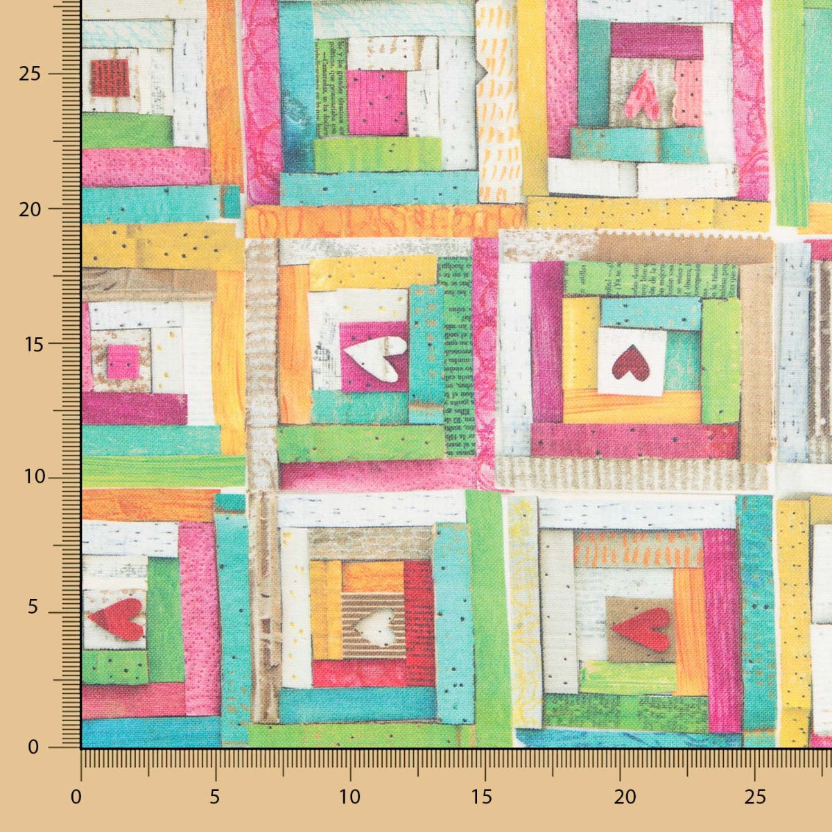 Toalha de Mesa Anti-Manchas Janelas Love - Ribes y Casals