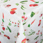 Toalha de Mesa Anti-Manchas Verduras Ecru - Ribes y Casals