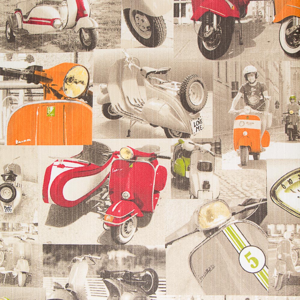 Toalha de Mesa Anti-Manchas Vespas - Ribes y Casals