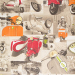 Toalha de Mesa Anti-Manchas Vespas - Ribes y Casals