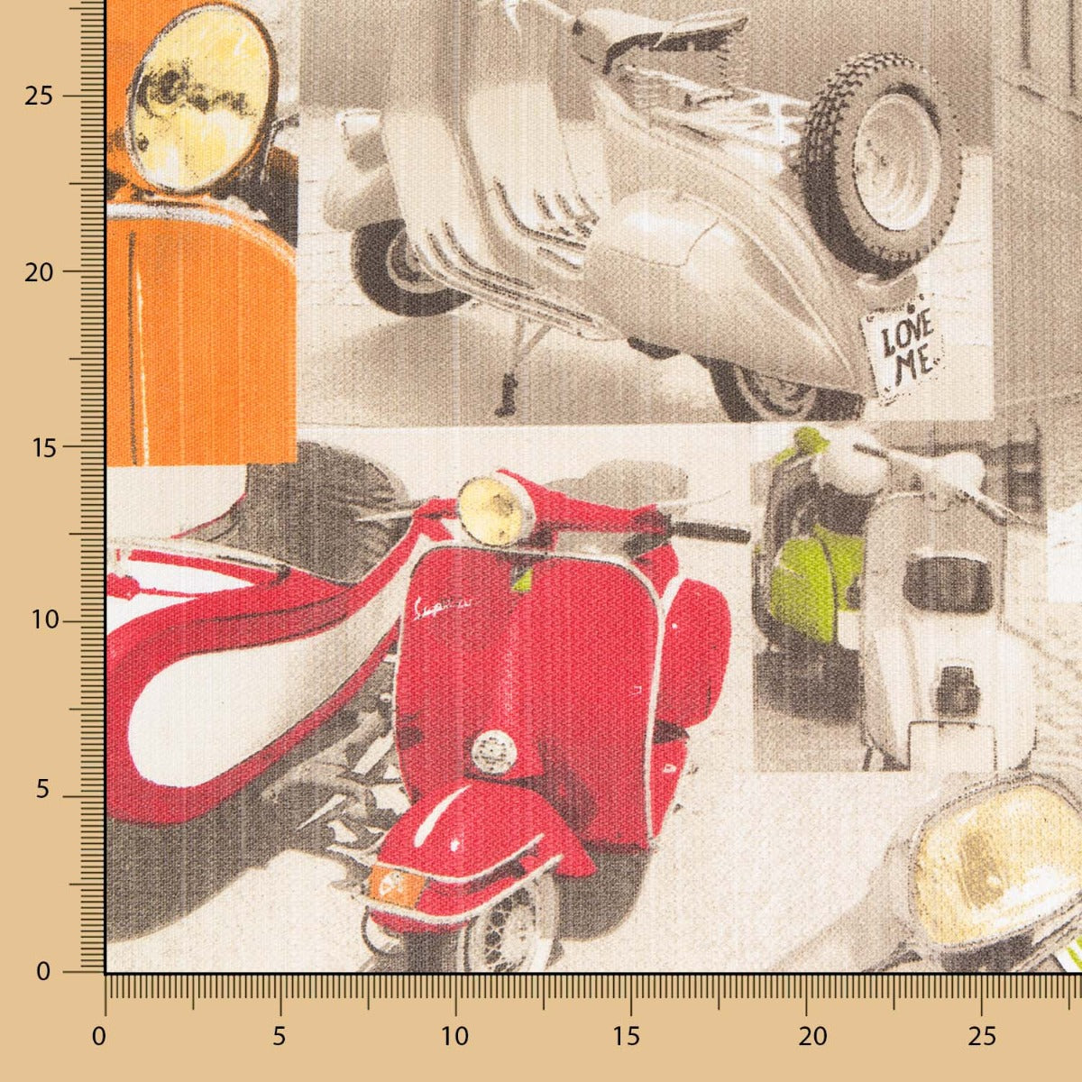 Toalha de Mesa Anti-Manchas Vespas - Ribes y Casals