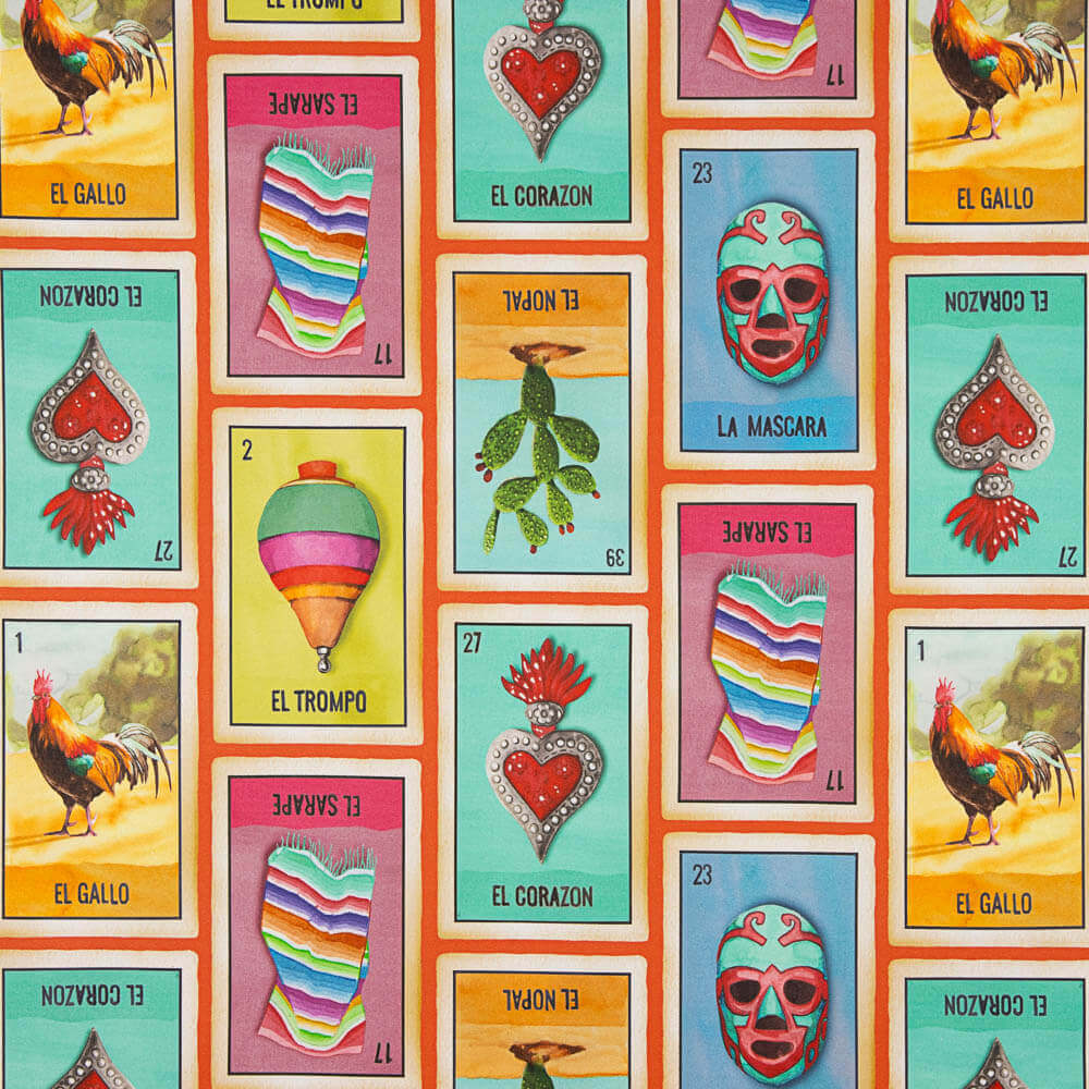 Toalha Mesa Resinada Tex Mex - Ribes y Casals