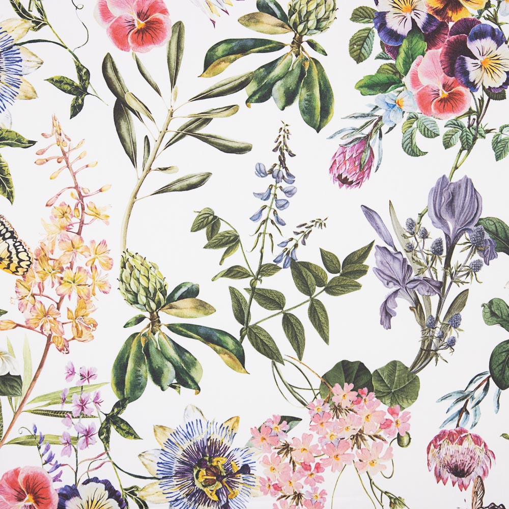 Toalha Mesa Resinada Flores Aquarela - Ribes y Casals