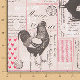 Mantel Antimanchas Gallinas Rústica - Ribes y Casals