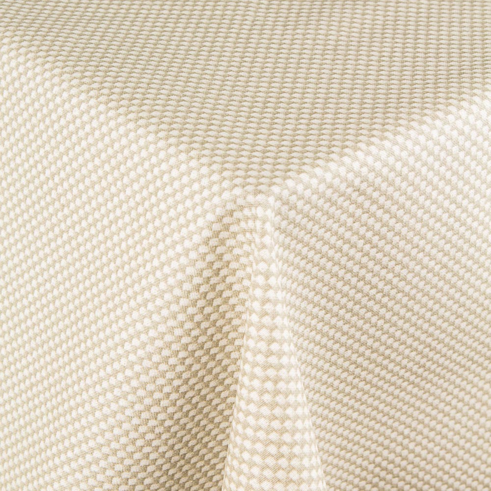 Toalha Anti Manchas Jacquard Bege - Ribes y Casals