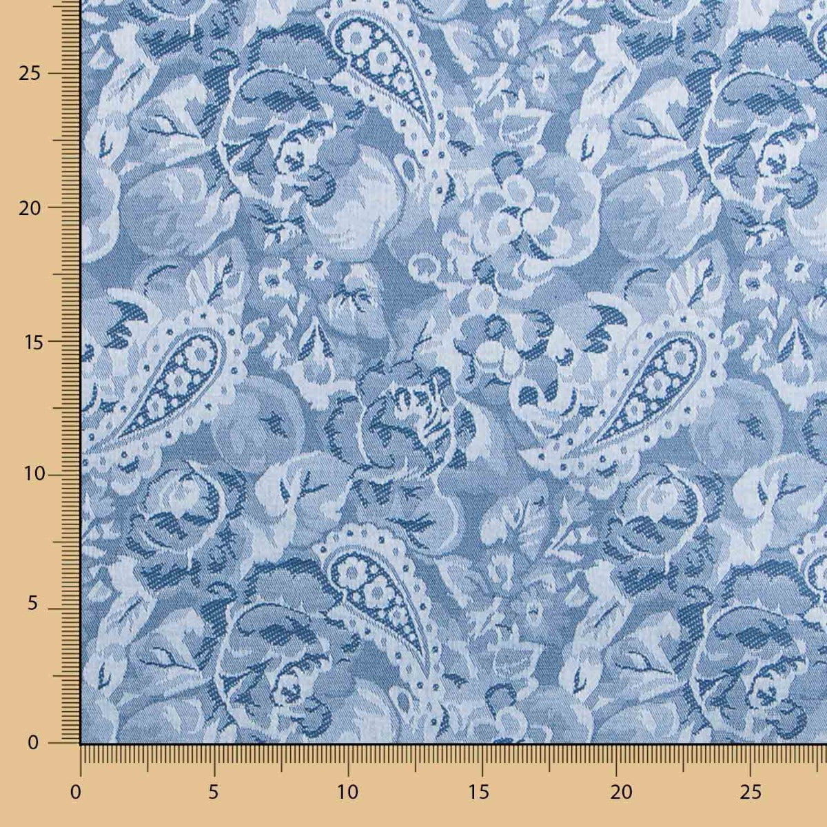 Toalha de Mesa Anti-Mancha Paisley Azul - Ribes y Casals