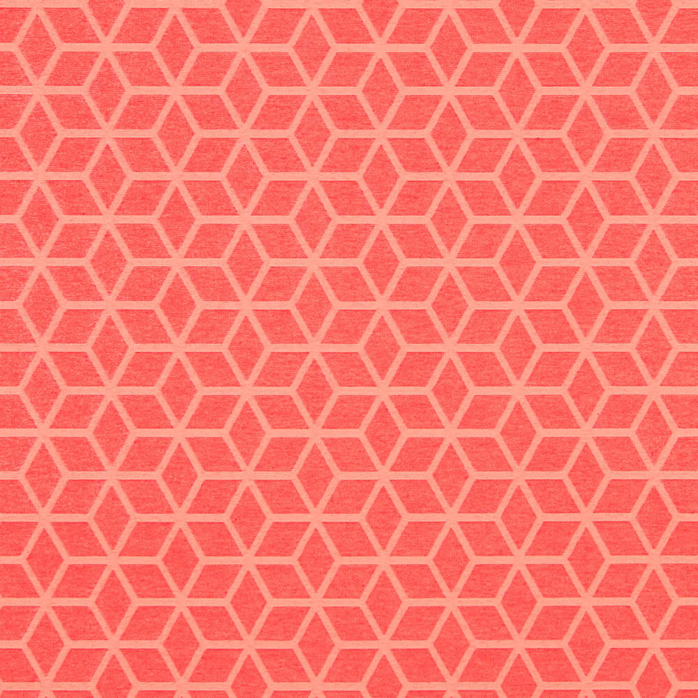 Toalha Anti-Manchas Jacquard Geométrico Coral - Ribes y Casals