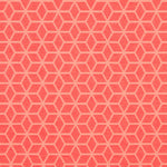 Toalha Anti-Manchas Jacquard Geométrico Coral - Ribes y Casals