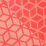 Toalha Anti-Manchas Jacquard Geométrico Coral - Ribes y Casals