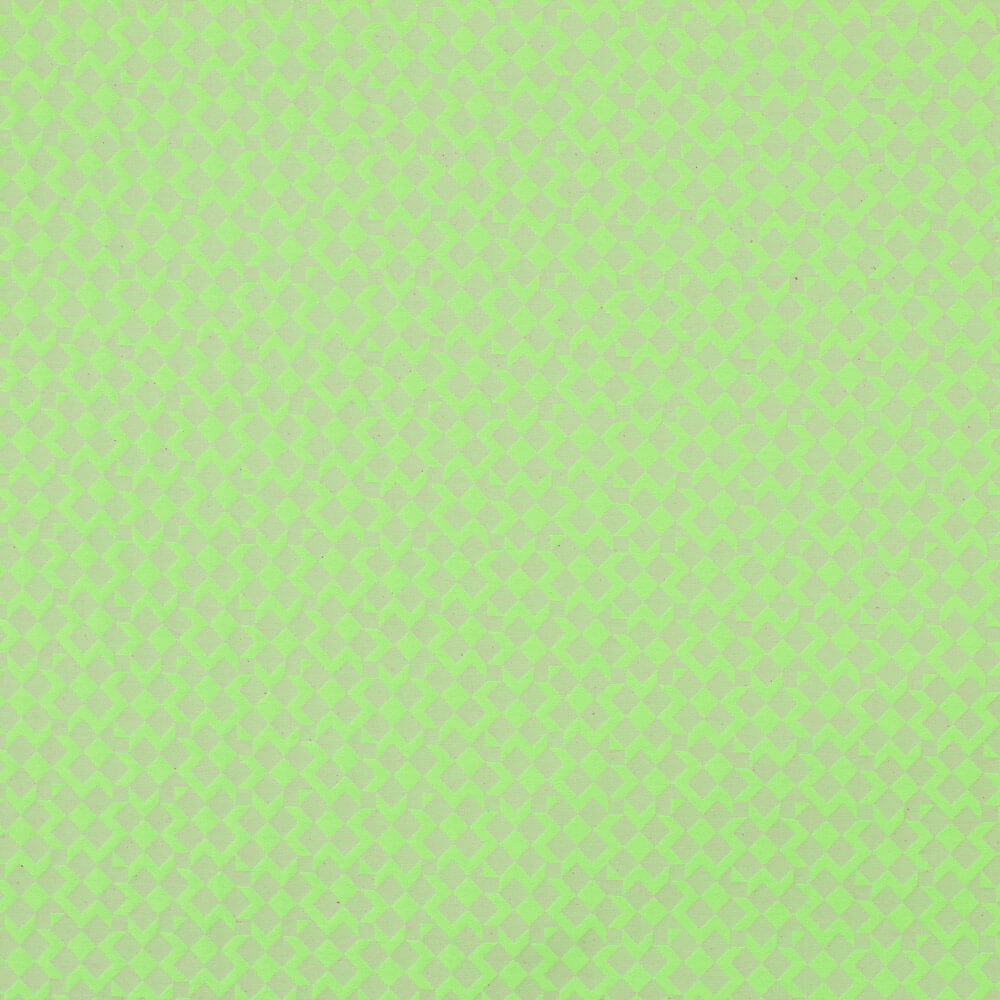 Toalha Anti-Manchas Jacquard Geométrico Verde Flúor - Ribes y Casals