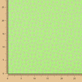 Toalha Anti-Manchas Jacquard Geométrico Verde Flúor - Ribes y Casals