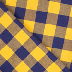 Mantel Cuadros Maxi Azul Amarillo - Ribes y Casals