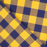 Mantel Cuadros Maxi Azul Amarillo - Ribes y Casals