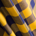 Mantel Cuadros Maxi Azul Amarillo - Ribes y Casals