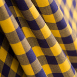 Mantel Cuadros Mini Azul Amarillo - Ribes y Casals