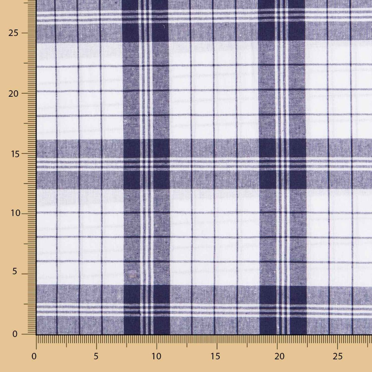 Retal Mantel Multi Cuadros Azul 50x150 cm - Ribes y Casals