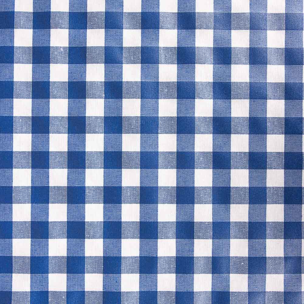 Toalha de Mesa Resinada Anti-Nódoa Xadrez Azul - Ribes y Casals