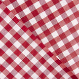 Toalha de Mesa Resinada Anti-Nódoa Xadrez Vermelha - Ribes y Casals