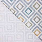 Mantel Resinado Antimanchas Geométrico Gris - Ribes y Casals