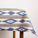 Toalha de Mesa Resinada Anti-manchas Ikat Azul - Ribes y Casals
