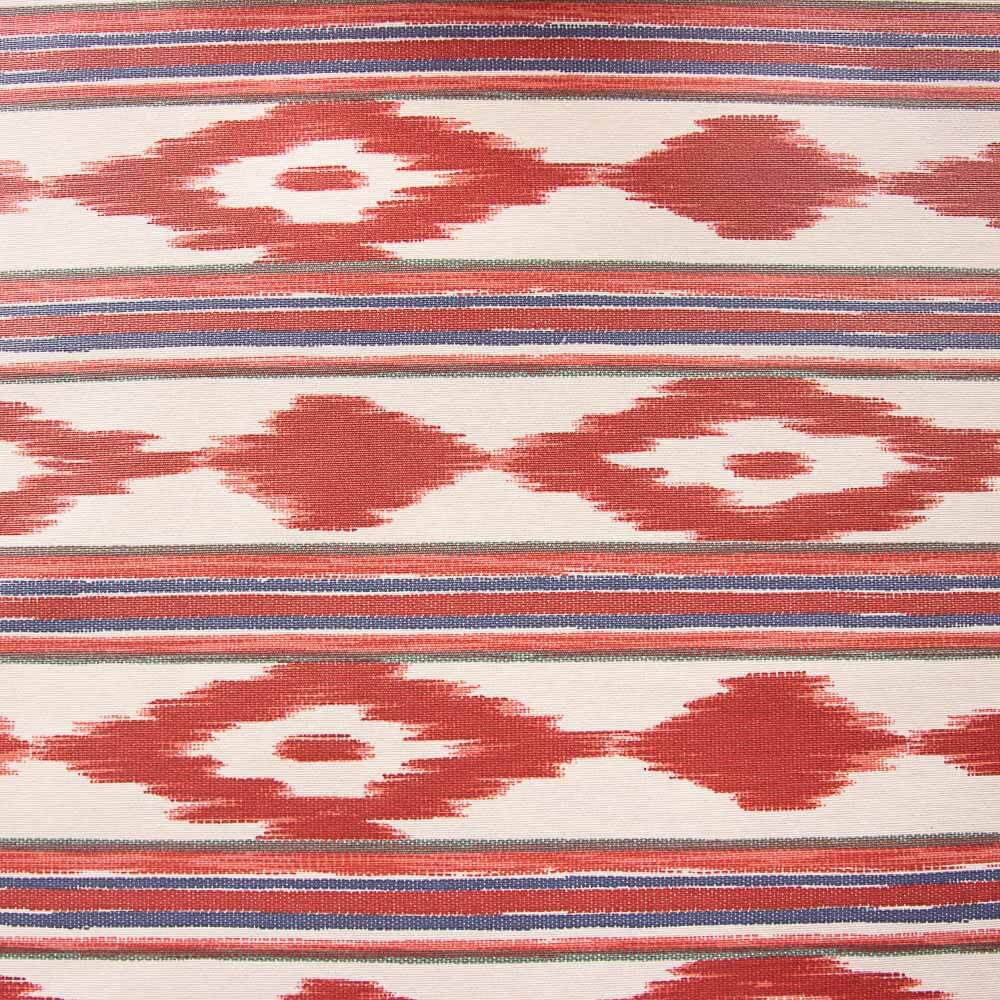 Toalha de Mesa Resinada Anti-manchas Ikat Vermelho - Ribes y Casals