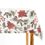 Toalha Resinada Antimancha Natal Flores - Ribes y Casals